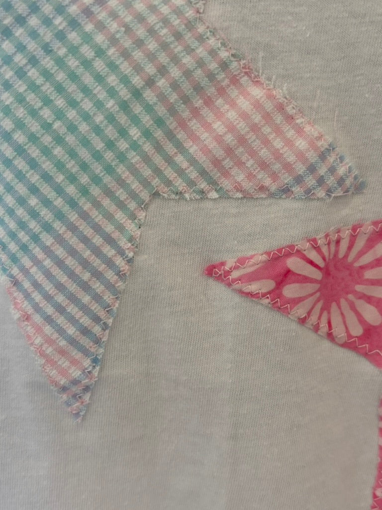 Recycled Patchwork Star T-Shirt