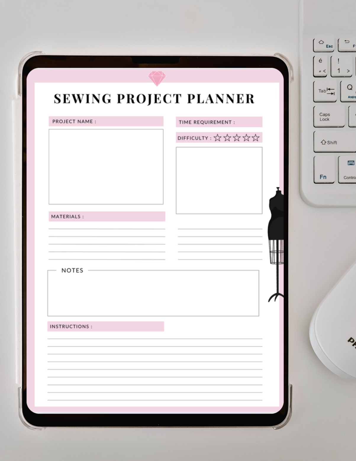Sewing Project Planner
