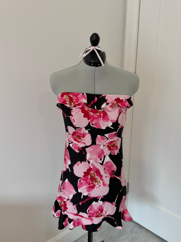 Flounce Mini Dress
