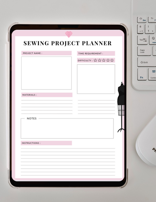Sewing Project Planner