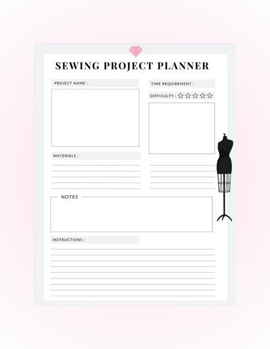 Sewing Project Planner