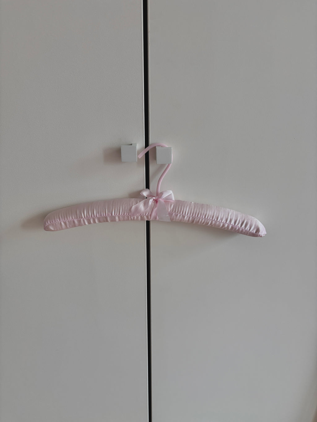 Pink Satin Hanger